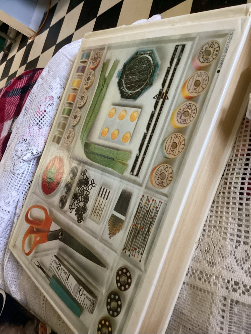 Hardcover edition of readers digest complete sewing